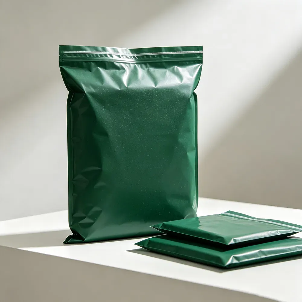 Gröna polymailers: användningsområden, fördelar, material och anpassade alter...