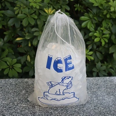 10 lb ispåsar med dragsko