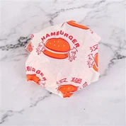 Smörjfast hamburgare omslagspapper